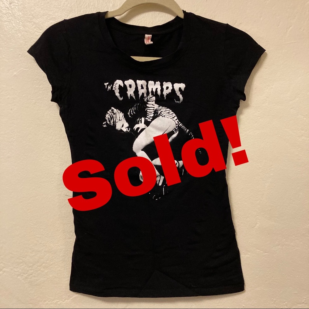 The Cramps women's band shirt
